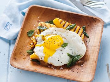 Polenta aux oeufs