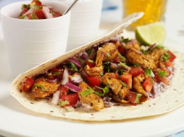 Chili wrap de dinde