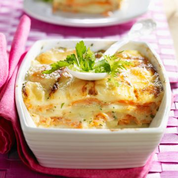 Tartiflette au saumon