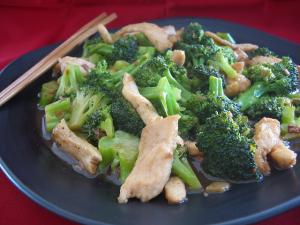 Sauté de poulet au brocoli