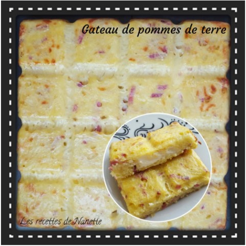 Gateau de pommes de terre