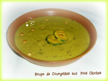 Soupe de courgettes aux pois chiches WWEB-3 SP la part