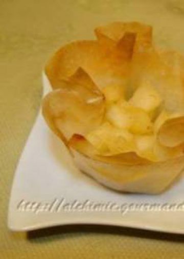 Croustillant de boudin blanc aux pommes