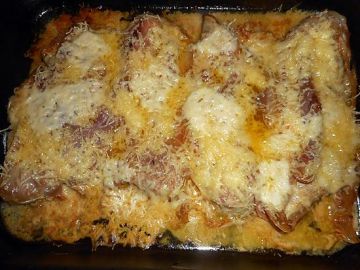 Escalope de veau gratinée