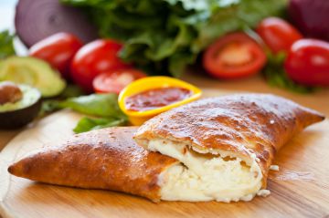 Calzone aux quatre fromages