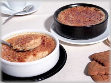 Crème brûlée aux spéculoos