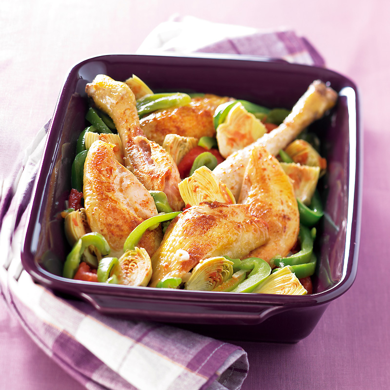 Poulet basquaise ww