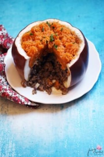 Hachis parmentier de patate douce