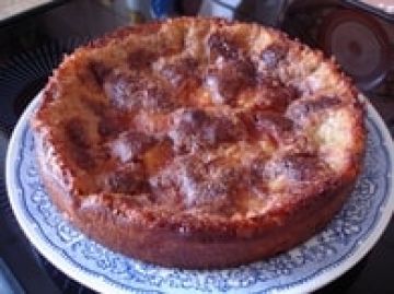 Gâteau fondant aux pommes