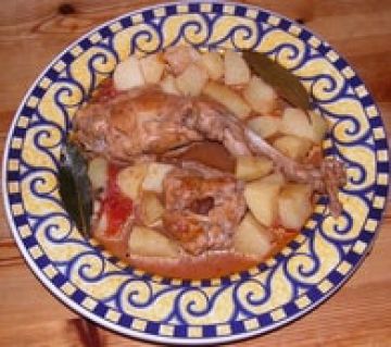 Ragoût de lapin à la maltaise