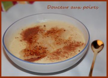 Douceur aux poires