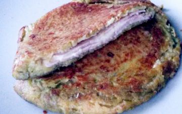 Galette de pomme de terre fourrée