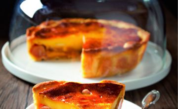 Clafoutis de poires au miel