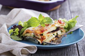 Lasagnes courgette-aubergine