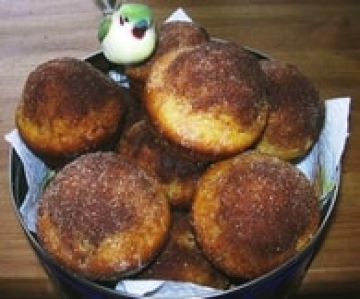 Petits cakes au sucre et à la cannelle