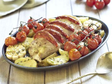 Sauté de veau et chorizo