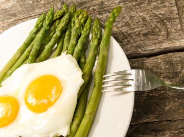 Asperges à la milanaise