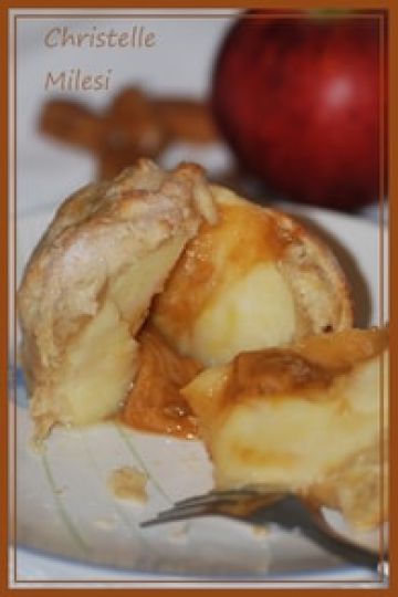 Pomme en croûte au coeur gourmand