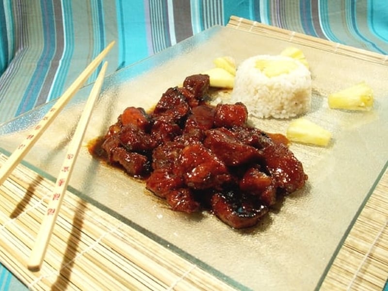 Porc au caramel
