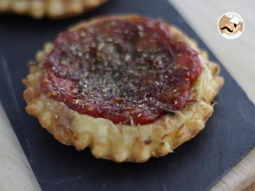 Tartelettes tatin de tomates cerises