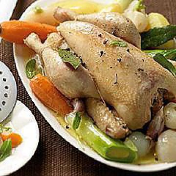 Poule au pot façon grand-mère
