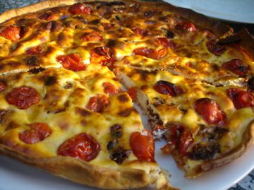 Tarte tomate et ricotta