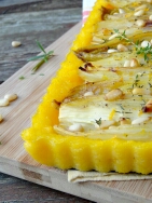 Tarte endives polenta