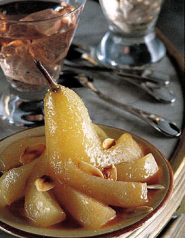 Poires au caramel