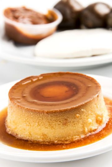 Flans mexicain (flan de queso)
