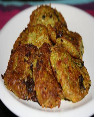 Galettes de courgettes et de carottes à la feta