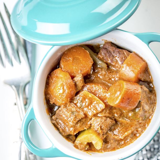 Bœuf bourguignon au Cookeo