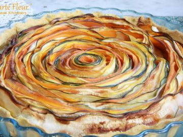 Tarte fleur