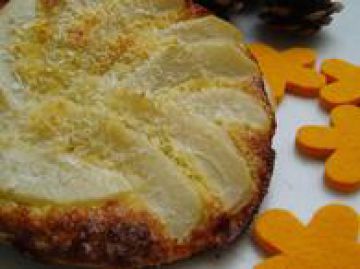 Croustade à la poire et noix de coco
