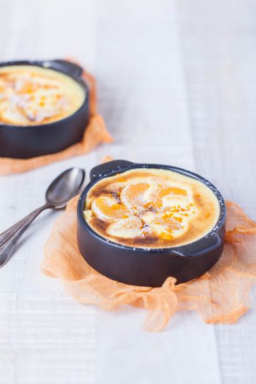 Gratin de clémentines à la crème d’amande