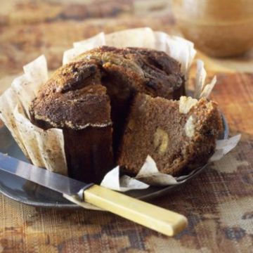 Cake chocolat bananes