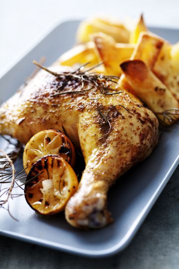 Poulet rôti à la broche à ma façon