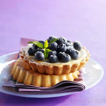 Tartelettes aux myrtilles