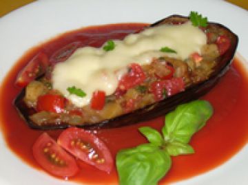 Aubergines en coque