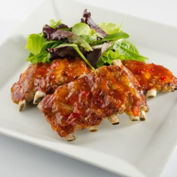 Rôti de porc au caramel