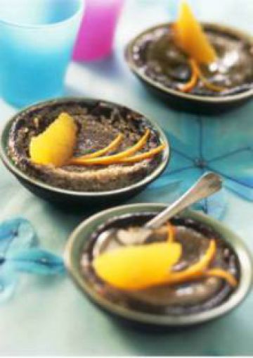 Crème brûlée au chocolat et au whisky