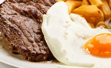 Steak à la portugaise