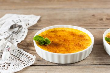 Crème brûlée au caramel beurre salé