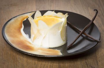 Gratin de fruits panna cotta