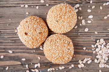 Cookies salés au sésame