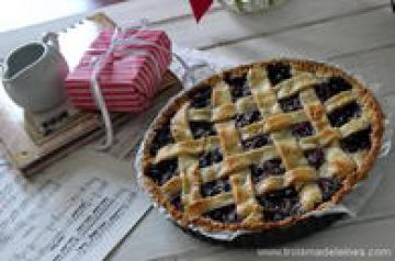 Tarte aux myrtilles ou tarte aux bleuets