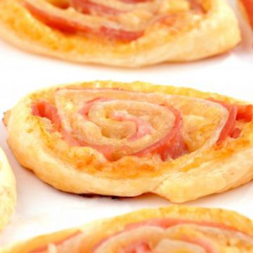 Palmiers feuilletés au chorizo