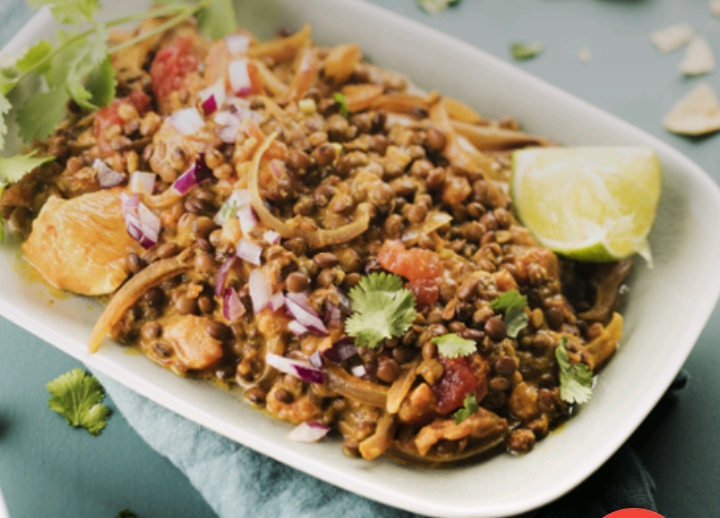 Dahl de lentilles et oignons (cookeo) --> rapide