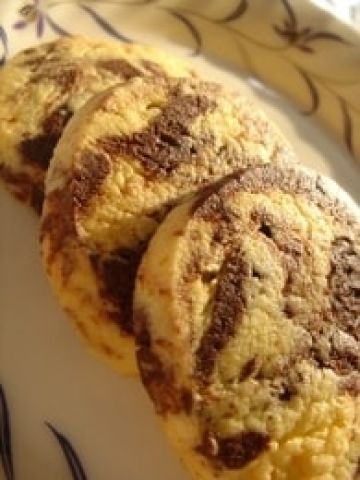 Sablés vanille-chocolat (Sablé dessert)