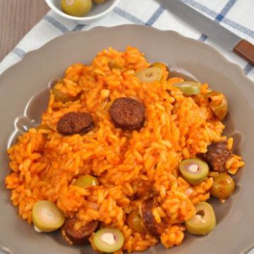 Riz basquaise
