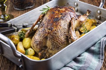 Poularde au four